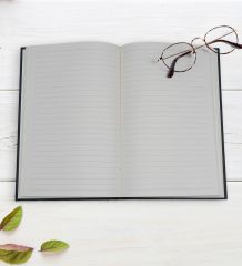 BK Gift Sert Kapaklı Siyah Lastikli Defter , Arkadaşa Hediye, Yeni İş Hediyesi, Doğum Günü Hediyesi-14