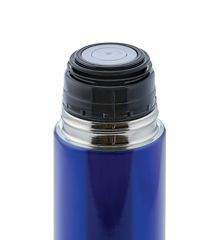 BK Gift Kişiye Özel Deri Çantalı Krom Seyahat Termosu ve İkili Termos Mug Hediye Seti - 3