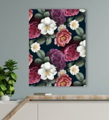 BK Gift Otel Odası Konseptli Kanvas Tablo 70x100cm-22