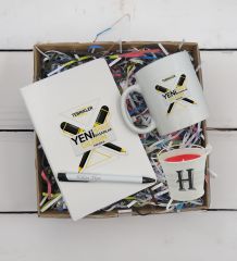 BK Gift Kişiye Özel İsimli Defter Kalem Kupa ve Mini Kovada Kokulu Mum Hediye Seti-10, Arkadaşa Hediye, Sevgiliye Hediye, Yeni İş Hediyesi