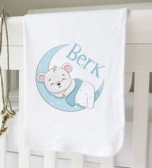BK Kids Kişiye Özel 11 Parça Kırmızı Hastane Çıkışı Body Zıbın Battaniye ve Yastık Hediye Seti-6