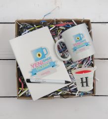 BK Gift Kişiye Özel İsimli Defter Kalem Kupa ve Mini Kovada Kokulu Mum Hediye Seti-9, Arkadaşa Hediye, Sevgiliye Hediye, Yeni İş Hediyesi