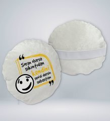 BK Gift Esprili Yuvarlak Araç Koltuk Yastığı-9
