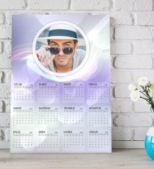 BK Gift Kişiye Özel Fotoğraflı 2023 Duvar Takvimi - 3