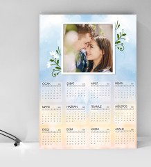 BK Gift Kişiye Özel Fotoğraflı 2023 Duvar Takvimi - 2
