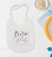 BK Kids Born To Tasarımlı Bebek Mama Önlüğü - Model 1