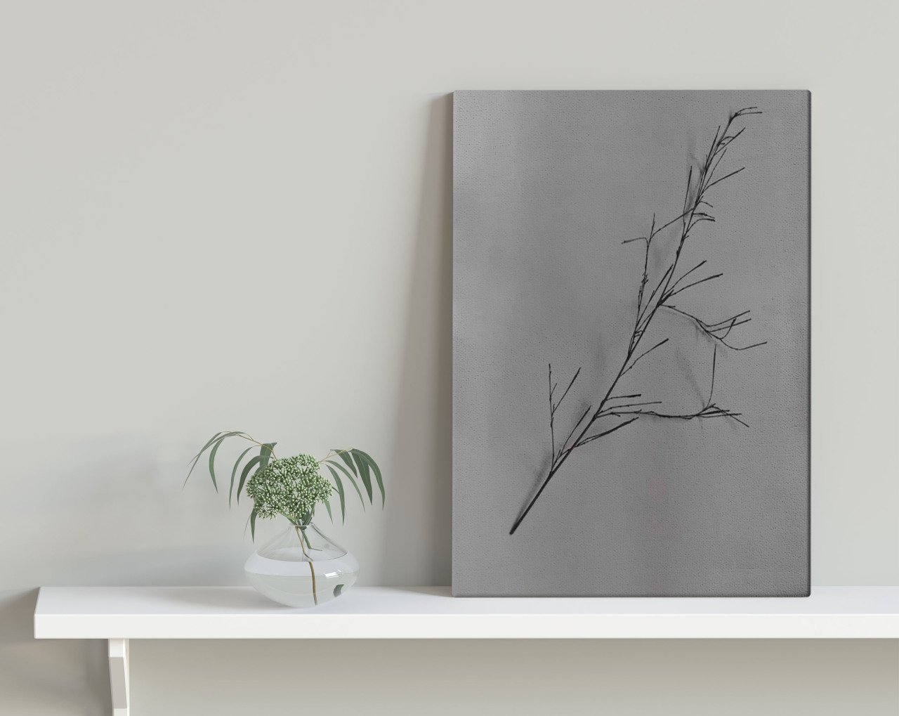 BK Home Whisper Of Tree Tasarımlı Kanvas Tablo 30x50cm-1