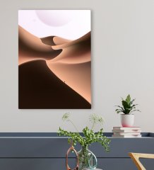 BK Gift Otel Odası Konseptli Kanvas Tablo 50x70cm-18