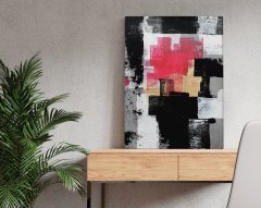 BK Home Urban Story Tasarımlı Kanvas Tablo 50x70cm-1