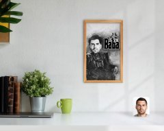 Kişiye Özel Godfather Baba Karikatürlü Dekoratif Retro Ahşap Tablo-22