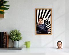 Kişiye Özel Godfather Baba Karikatürlü Dekoratif Retro Ahşap Tablo-20