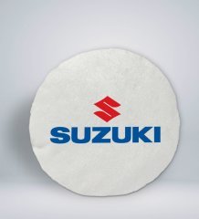 BK Gift Suzuki Tasarımlı Yuvarlak Araç Koltuk Yastığı-1