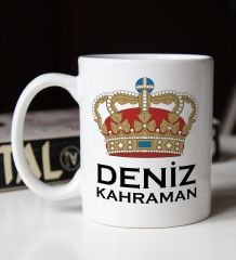 BK Gift Kişiye Özel Prestijli Beyaz Kupa Bardak-1, Arkadaşa Hediye, Sevgiliye Hediye