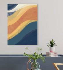 BK Gift Otel Odası Konseptli Kanvas Tablo 50x70cm-16
