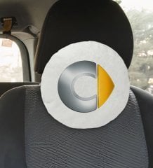BK Gift Smart Tasarımlı Yuvarlak Araç Koltuk Yastığı-1