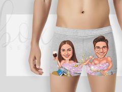 BK Gift Kişiye Özel 3 Adet Karikatürlü Eğlenceli Erkek Boxer Seti, Yıl Dönümü/ Doğum Günü / Sevgililer Günü Hediyeleri, Ona Özel Hediye, Esprili Hediye-16