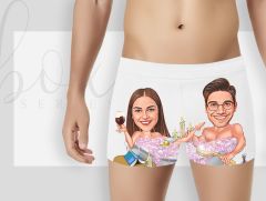 BK Gift Kişiye Özel 3 Adet Karikatürlü Eğlenceli Erkek Boxer Seti, Yıl Dönümü/ Doğum Günü / Sevgililer Günü Hediyeleri, Ona Özel Hediye, Esprili Hediye-16