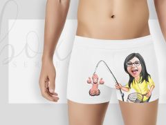 BK Gift Kişiye Özel 3 Adet Karikatürlü Eğlenceli Erkek Boxer Seti, Yıl Dönümü/ Doğum Günü / Sevgililer Günü Hediyeleri, Ona Özel Hediye, Esprili Hediye-12