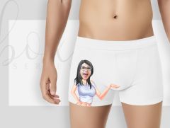BK Gift Kişiye Özel 3 Adet Karikatürlü Eğlenceli Erkek Boxer Seti, Yıl Dönümü/ Doğum Günü / Sevgililer Günü Hediyeleri, Ona Özel Hediye, Esprili Hediye-10