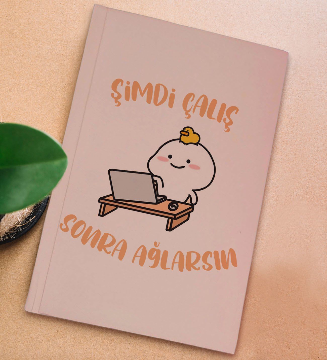 BK Gift Sert Kapaklı Pudra Pembesi Lastikli Defter , Arkadaşa Hediye, Yeni İş Hediyesi, Doğum Günü Hediyesi-10