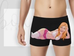 BK Gift Kişiye Özel 3 Adet Karikatürlü Eğlenceli Erkek Boxer Seti, Yıl Dönümü/ Doğum Günü / Sevgililer Günü Hediyeleri, Ona Özel Hediye, Esprili Hediye-7