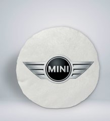 BK Gift Mini Tasarımlı Yuvarlak Araç Koltuk Yastığı-1