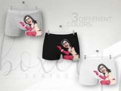 BK Gift Kişiye Özel 3 Adet Karikatürlü Eğlenceli Erkek Boxer Seti, Yıl Dönümü/ Doğum Günü / Sevgililer Günü Hediyeleri, Ona Özel Hediye, Esprili Hediye-6