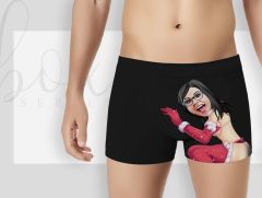 BK Gift Kişiye Özel 3 Adet Karikatürlü Eğlenceli Erkek Boxer Seti, Yıl Dönümü/ Doğum Günü / Sevgililer Günü Hediyeleri, Ona Özel Hediye, Esprili Hediye-6