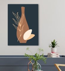 BK Gift Otel Odası Konseptli Kanvas Tablo 50x70cm-12