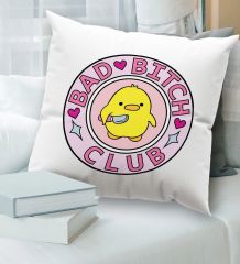 BK Gift Esprili Beyaz Kırlent Yastık, Ev Hediyesi, Ev Dekorasyonu, Dekoratif Hediye-15
