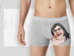 BK Gift Kişiye Özel 3 Adet Karikatürlü Eğlenceli Erkek Boxer Seti, Yıl Dönümü/ Doğum Günü / Sevgililer Günü Hediyeleri, Ona Özel Hediye, Esprili Hediye-5