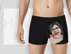 BK Gift Kişiye Özel 3 Adet Karikatürlü Eğlenceli Erkek Boxer Seti, Yıl Dönümü/ Doğum Günü / Sevgililer Günü Hediyeleri, Ona Özel Hediye, Esprili Hediye-5