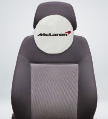 BK Gift McLaren Tasarımlı Yuvarlak Araç Koltuk Yastığı-1