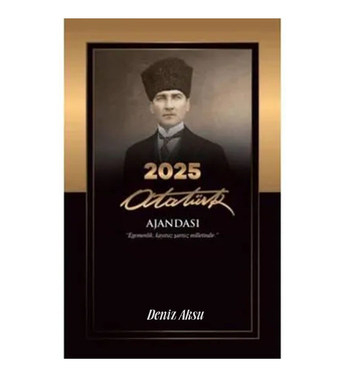 BK Gift Kişiye Özel Premium 2025 Atatürk Ajandası - 2