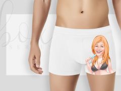 BK Gift Kişiye Özel 3 Adet Karikatürlü Eğlenceli Erkek Boxer Seti, Yıl Dönümü/ Doğum Günü / Sevgililer Günü Hediyeleri, Ona Özel Hediye, Esprili Hediye-4
