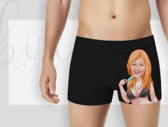 BK Gift Kişiye Özel 3 Adet Karikatürlü Eğlenceli Erkek Boxer Seti, Yıl Dönümü/ Doğum Günü / Sevgililer Günü Hediyeleri, Ona Özel Hediye, Esprili Hediye-4