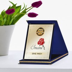 Kişiye Özel Yılın En İyi İmamı Lacivert Plaket Ödülü - 1
