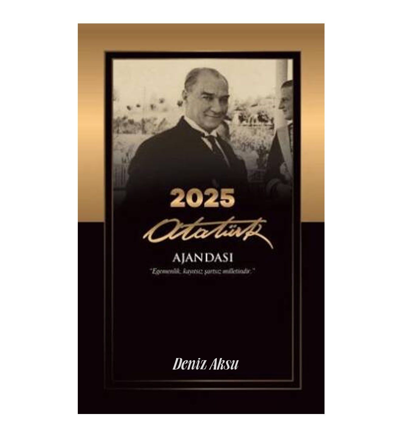 BK Gift Kişiye Özel Premium 2025 Atatürk Ajandası - 1