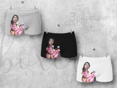 BK Gift Kişiye Özel 3 Adet Karikatürlü Eğlenceli Erkek Boxer Seti, Yıl Dönümü/ Doğum Günü / Sevgililer Günü Hediyeleri, Ona Özel Hediye, Esprili Hediye-3