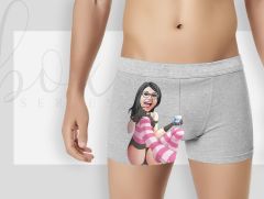 BK Gift Kişiye Özel 3 Adet Karikatürlü Eğlenceli Erkek Boxer Seti, Yıl Dönümü/ Doğum Günü / Sevgililer Günü Hediyeleri, Ona Özel Hediye, Esprili Hediye-3