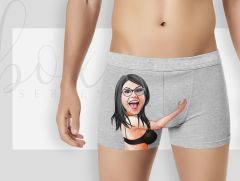 BK Gift Kişiye Özel 3 Adet Karikatürlü Eğlenceli Erkek Boxer Seti, Yıl Dönümü/ Doğum Günü / Sevgililer Günü Hediyeleri, Ona Özel Hediye, Esprili Hediye-2