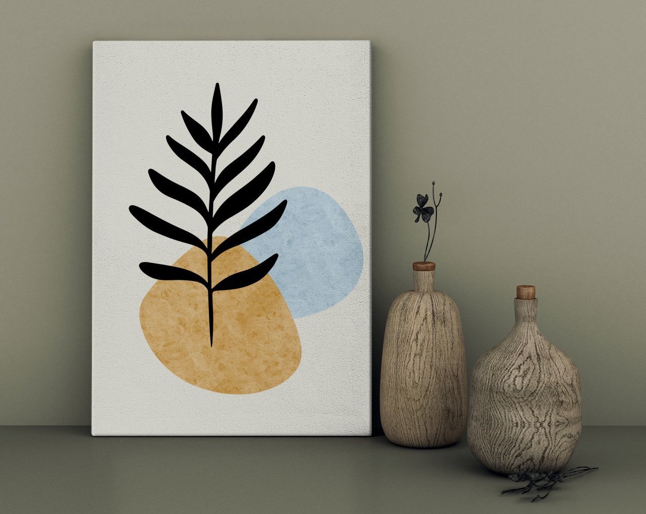 BK Home Minimalist Style Tasarımlı Kanvas Tablo 30x50cm-2