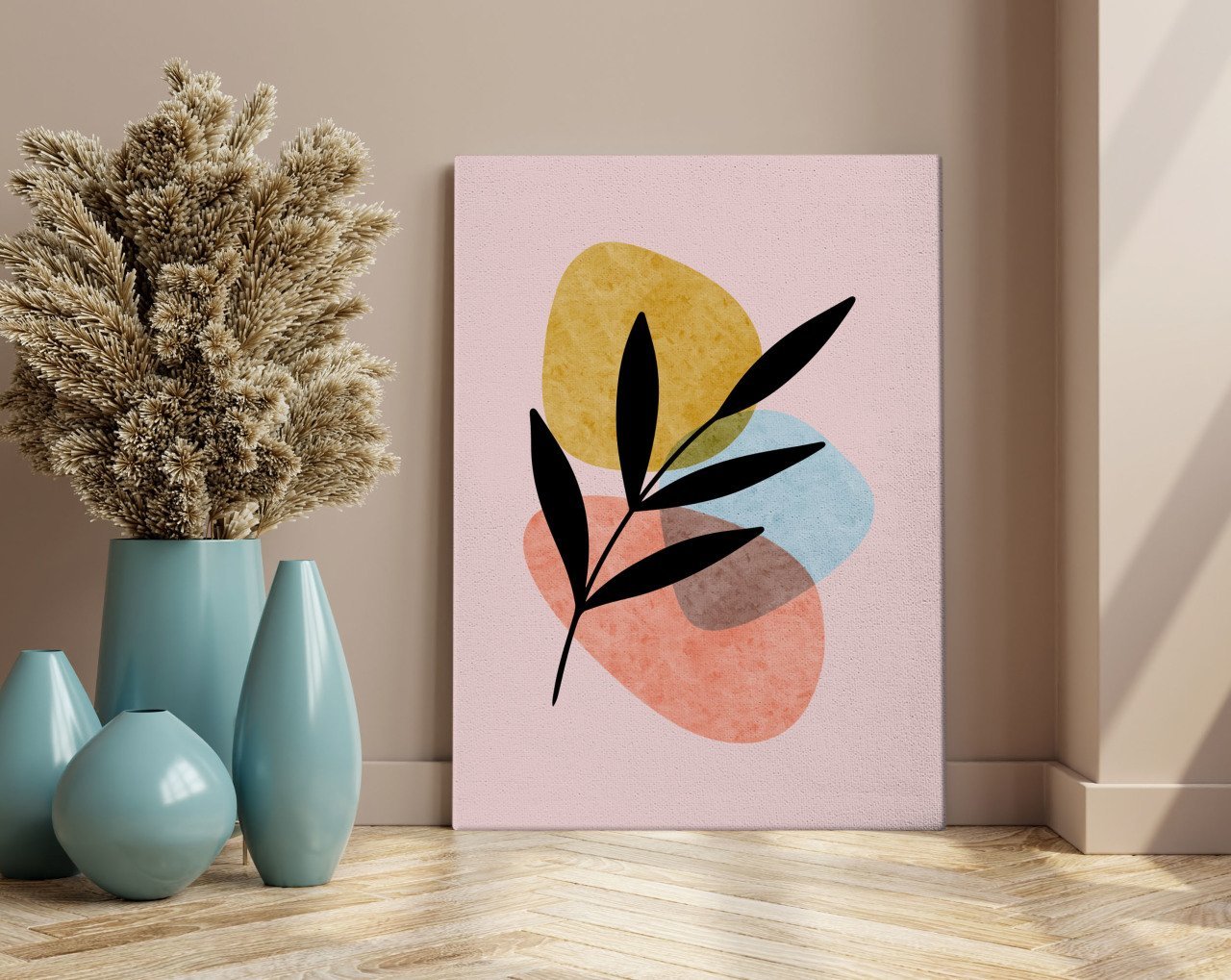 BK Home Minimalist Style Tasarımlı Kanvas Tablo 70x100cm-1
