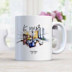 Kişiye Özel Mesleki İç Mimar Beyaz Kupa Bardak - 2
