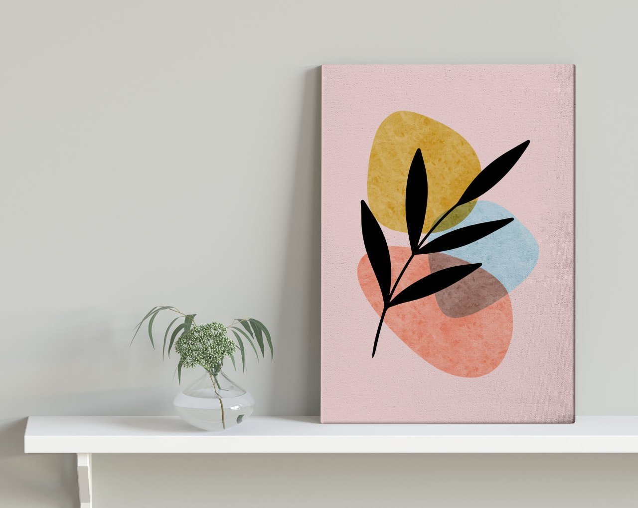 BK Home Minimalist Style Tasarımlı Kanvas Tablo 30x50cm-1