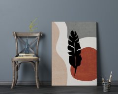 BK Home Minimalist Style Plant Tasarımlı Kanvas Tablo 70x100cm-3