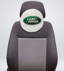 BK Gift Land Rover Tasarımlı Yuvarlak Araç Koltuk Yastığı-1