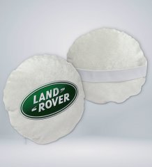BK Gift Land Rover Tasarımlı Yuvarlak Araç Koltuk Yastığı-1
