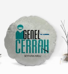 Kişiye Özel İsimli Genel Cerrah Tasarımlı Dekoratif Kırlent Yastık-2