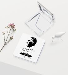 Kişiye Özel Atatürk Temalı Deri Ayna - 4
